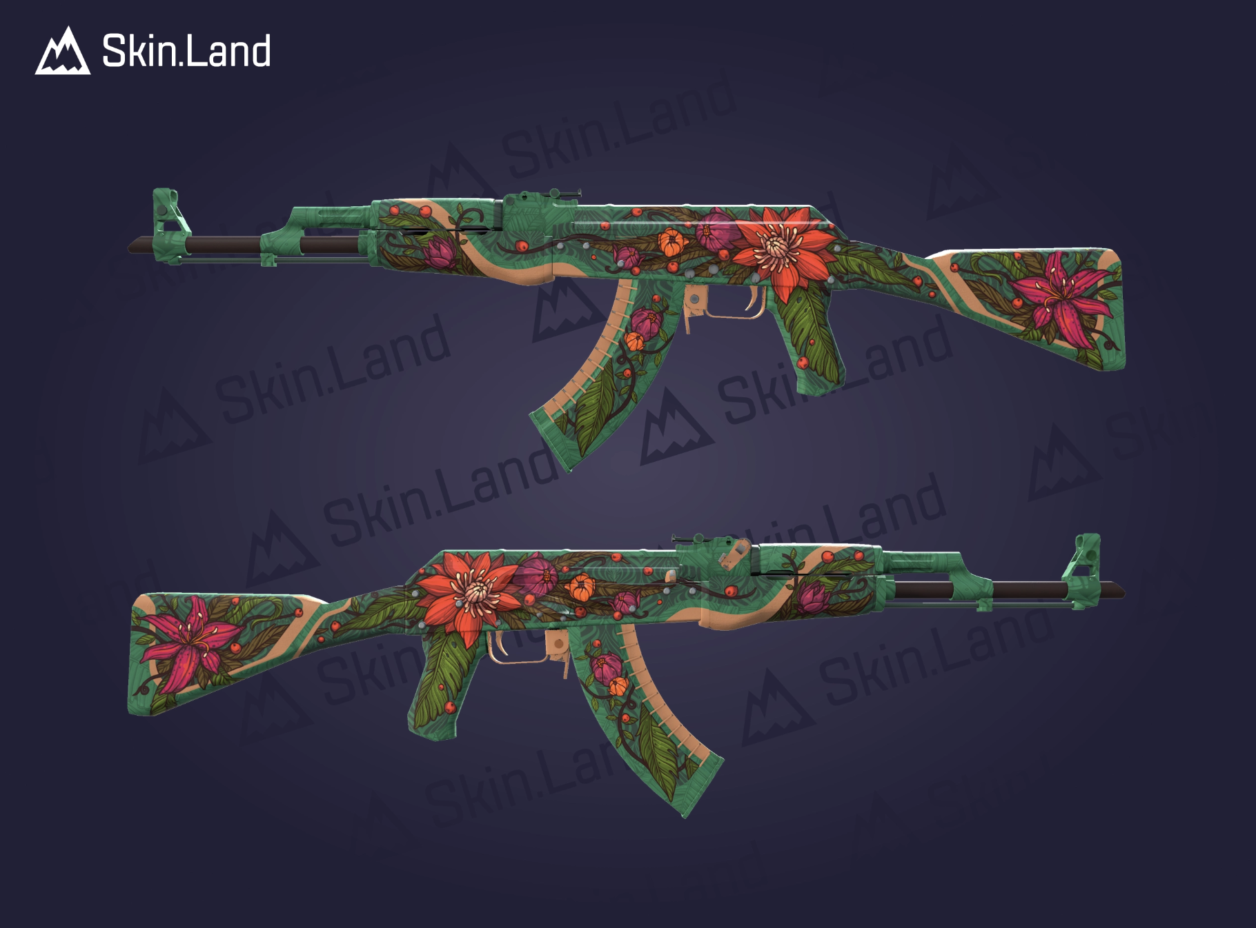 AK-47 | Case Hardened — Teste rifa